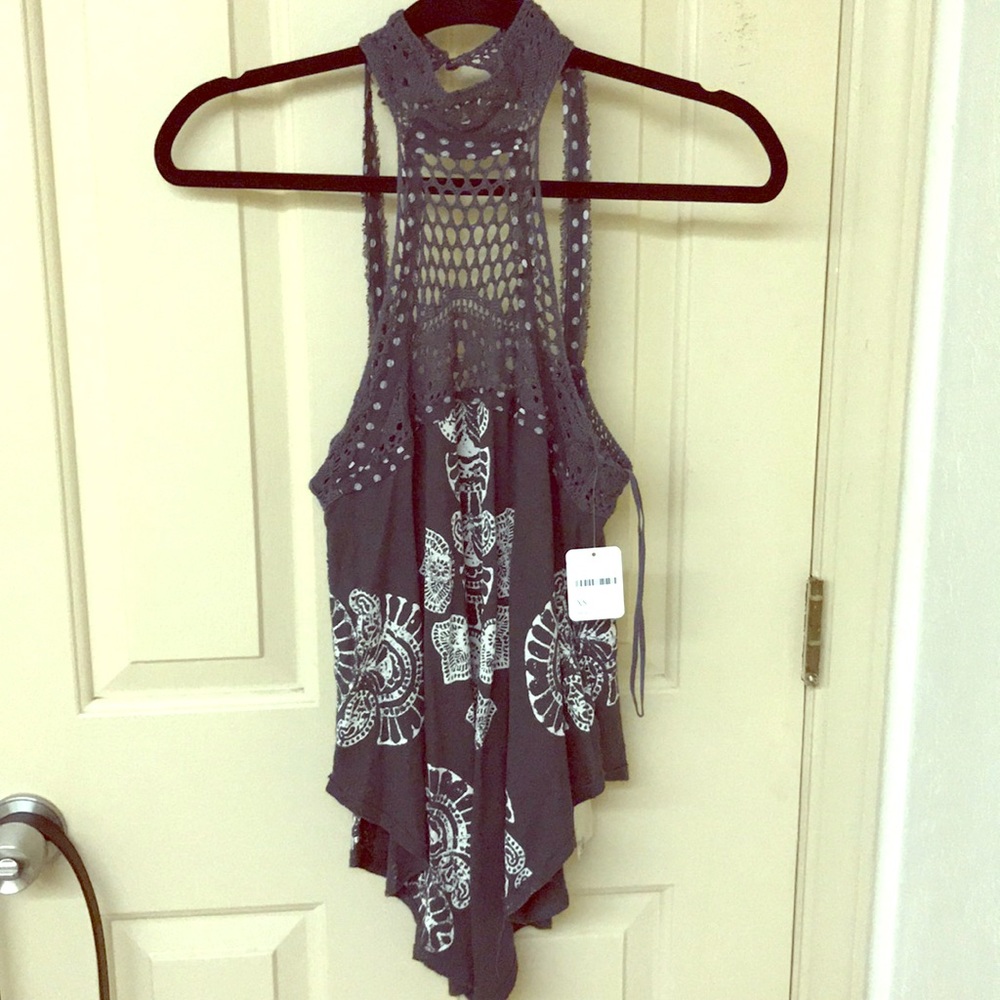 Freepeople knit halter top